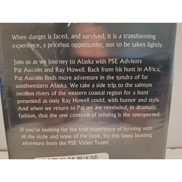 PSE Archery Pursuin The Bruin Hunting DVD Adventure Bear Hunt Alaska - Picture 6 of 7